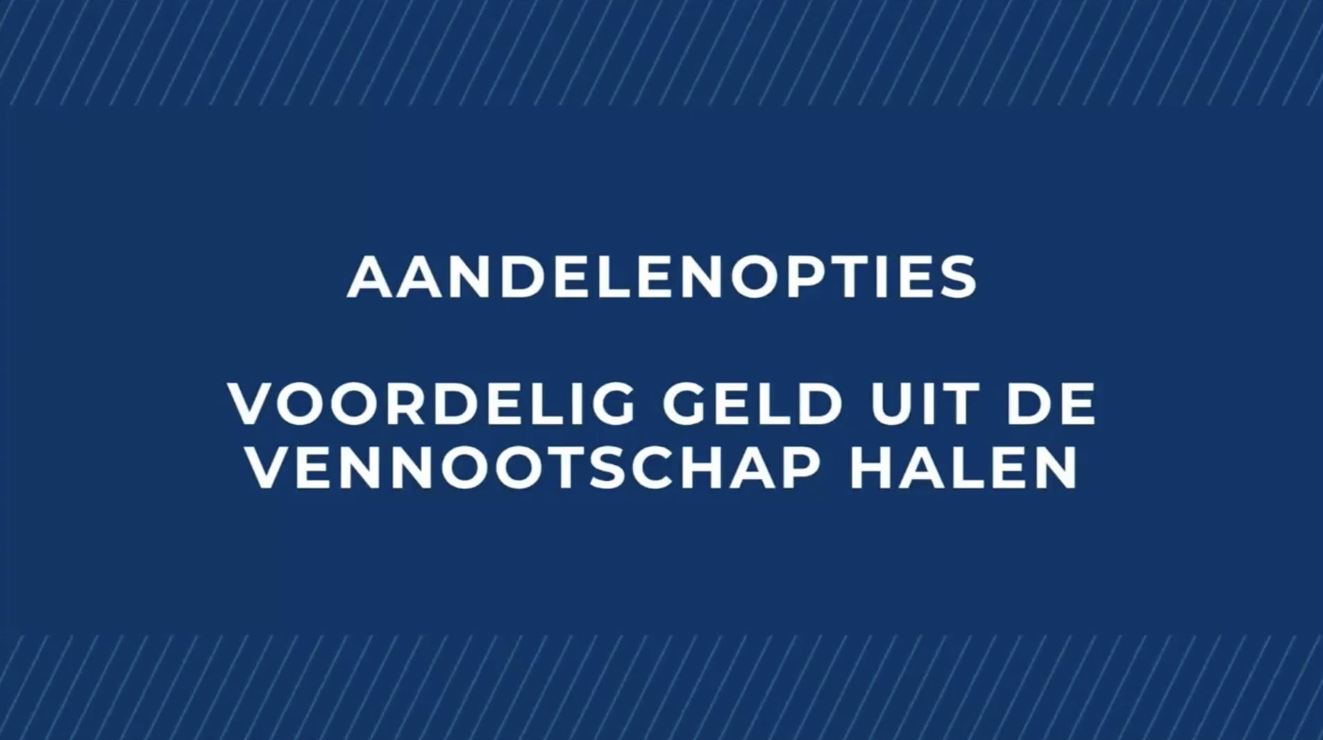 Voordelig geld uit je vennootschap halen