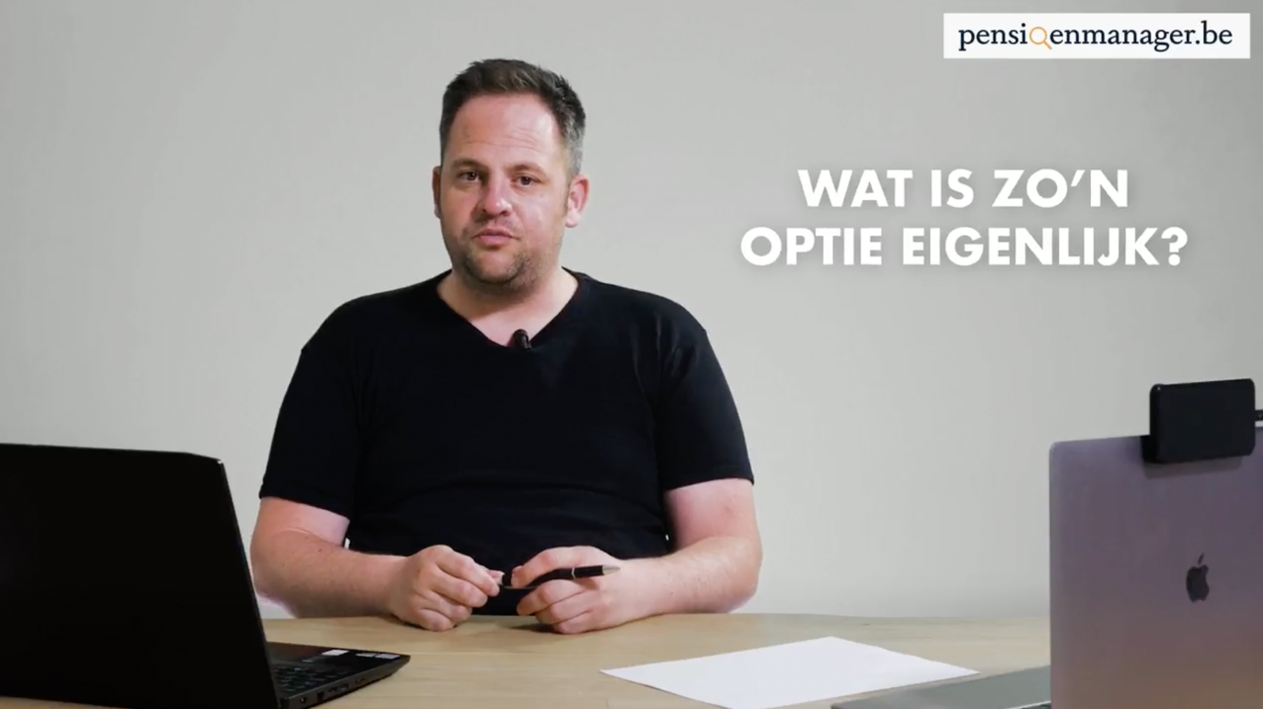 Wat is zo'n optie nu eigenlijk?
