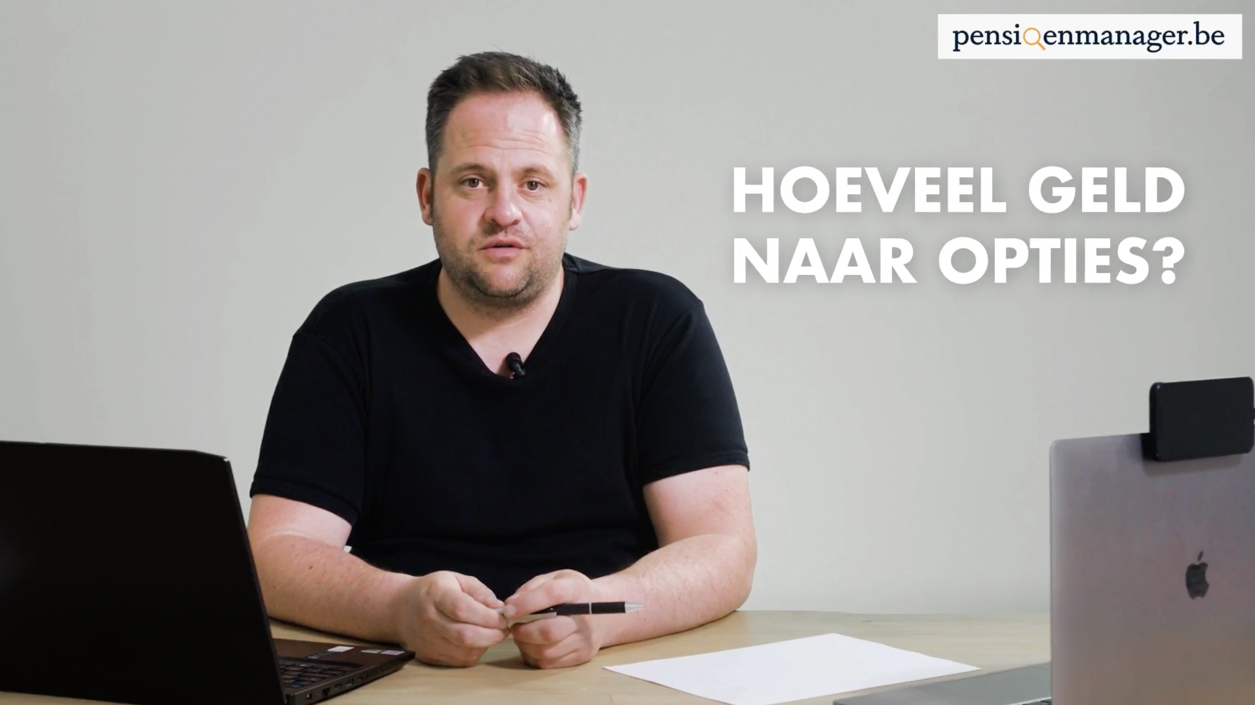 Hoeveel geld naar opties?
